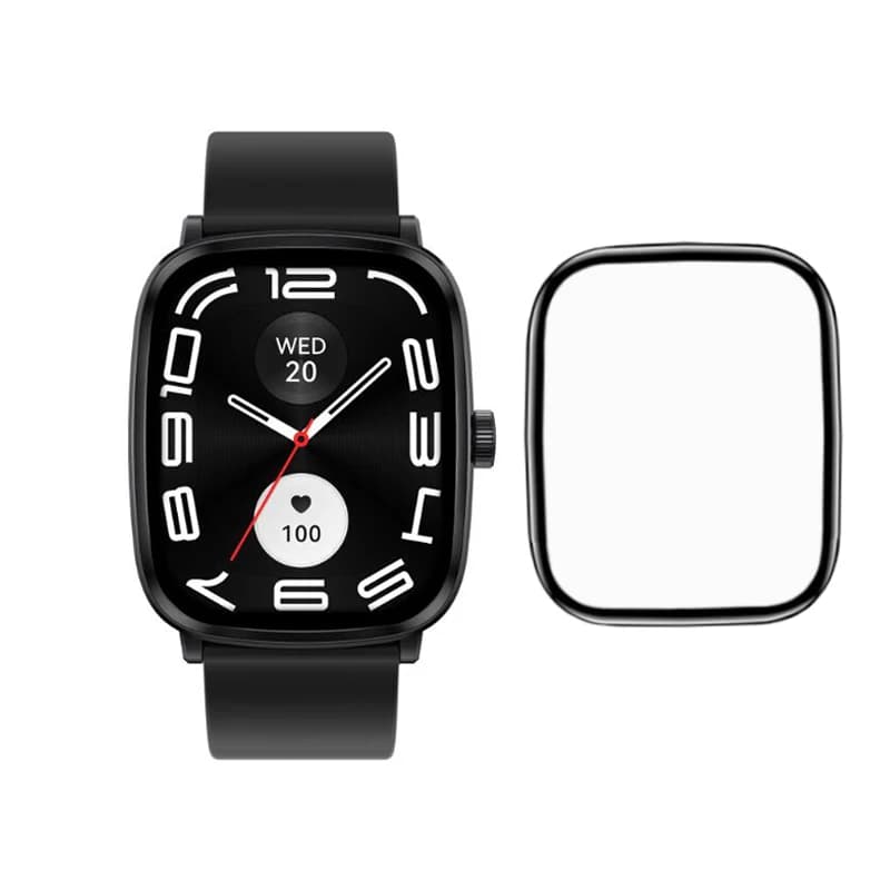 Pellicola protettiva trasparente con bordo morbido curvo 3D Smartwatch copertura completa per Haylou Watch RS5 LS19 protezione schermo accessori intelligenti