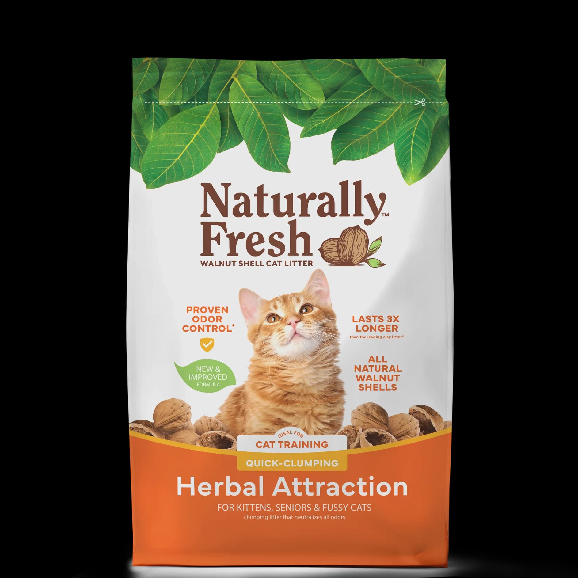 Herbal Cat Litter 14lb Bag Natural Odor Control Eco Friendly