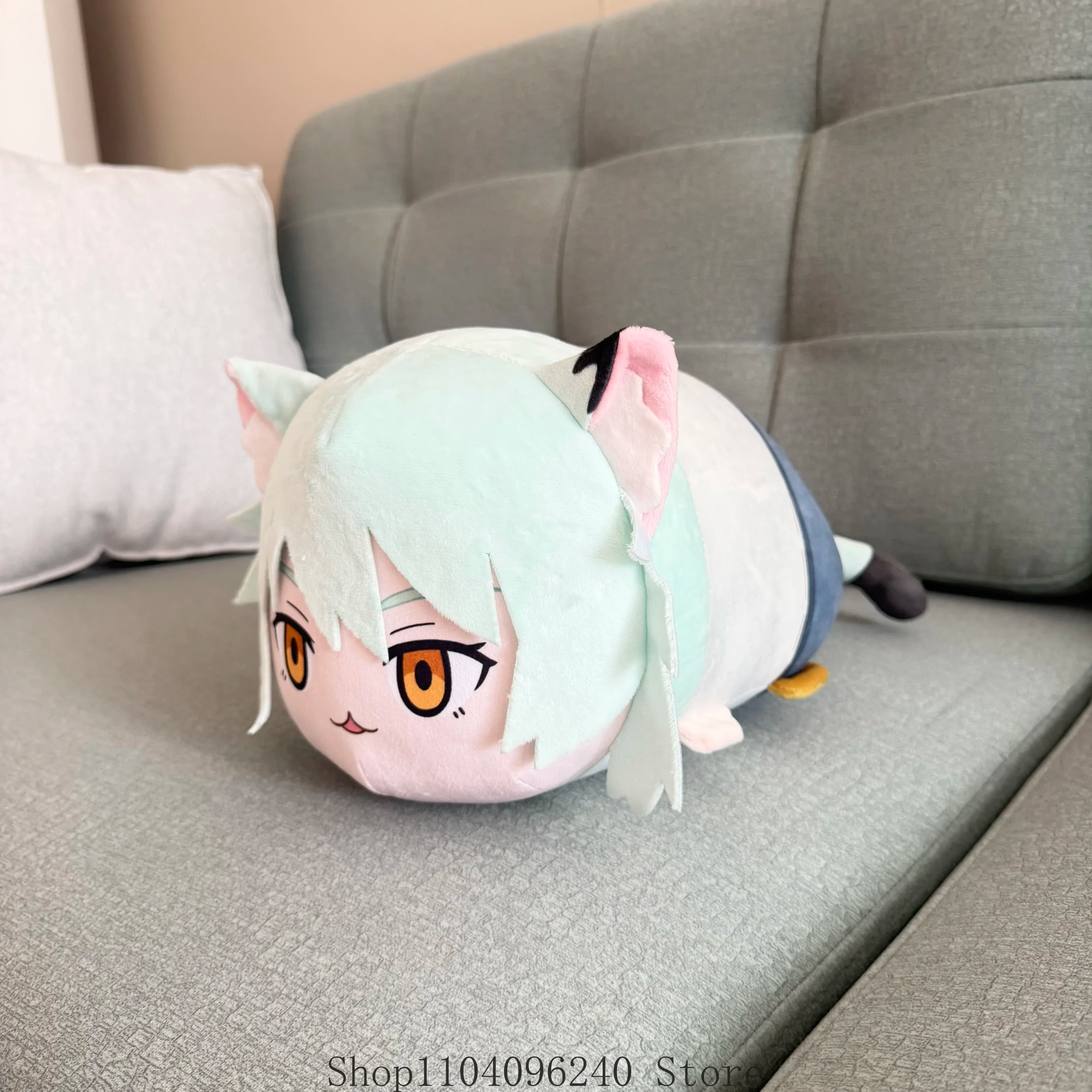 Chainsmoker Cat Yanineko Dumpling Cotton Idol Plushies Pillows Figure Stuffed Toy Pendant Decor Gift Friend Anime