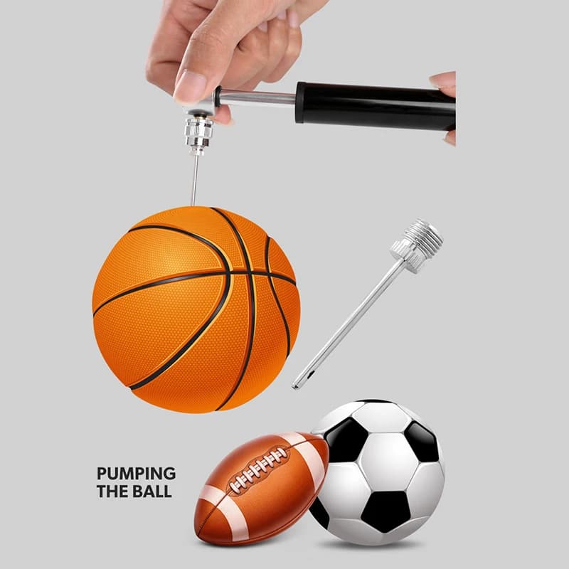 Mini pompa da bici portatile in lega di alluminio ciclismo pompa ad aria manuale gonfiatore per pneumatici a sfera pompa per bici da strada Schrader