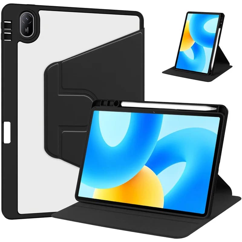 360 ° Custodia con rotazione per Huawei MatePad 11.5 2025 Custodia con portapenne per MatePad 11 5 2025 Rotazione Supporto orizzontale/verticale