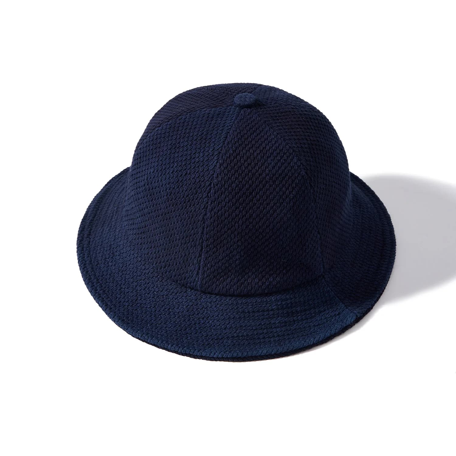 Fashion Cotton SASHIKO Fabric Fisherman's Hat Handmade Plant Indigo Dyeing Women's Casual Hat Female Retro Style Apparel