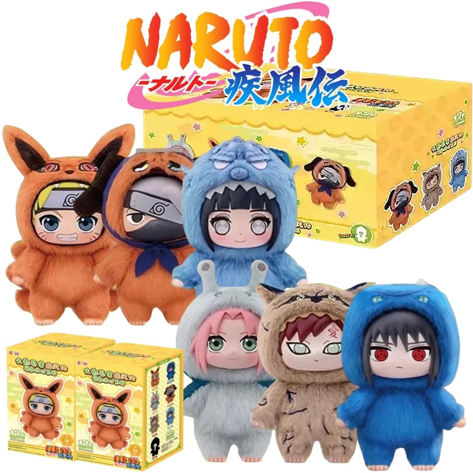 2026 Naruto Shipboard Beast Party Series Versione Cinese Blind Box Blind Bag Ciondolo Peluche alla Moda