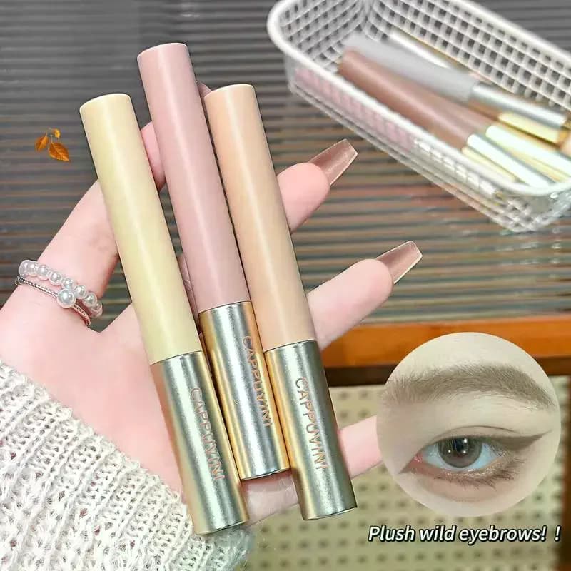 Cappuvini Cream Eyebrow Coloring Natural High Pigmentation Long Lifetime Raincoat Natural Eyebrow Mascara Cosmetic