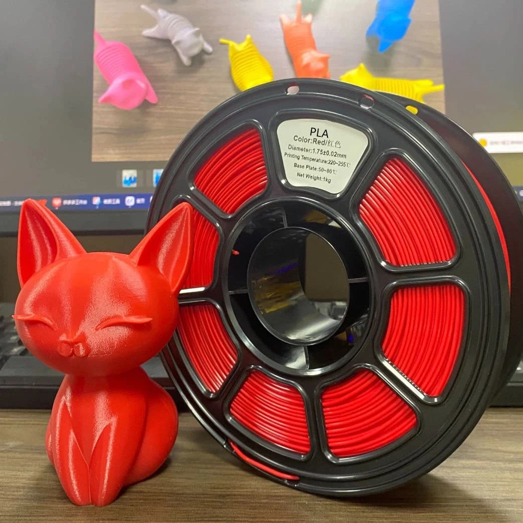 Filamento per stampante 3D Civo PLA 1,75 mm, precisione dimensionale +/- 0,03 mm, bobina da 1 kg, materiale per stampa 3D per Elegoo/Anycubic/Bambulab