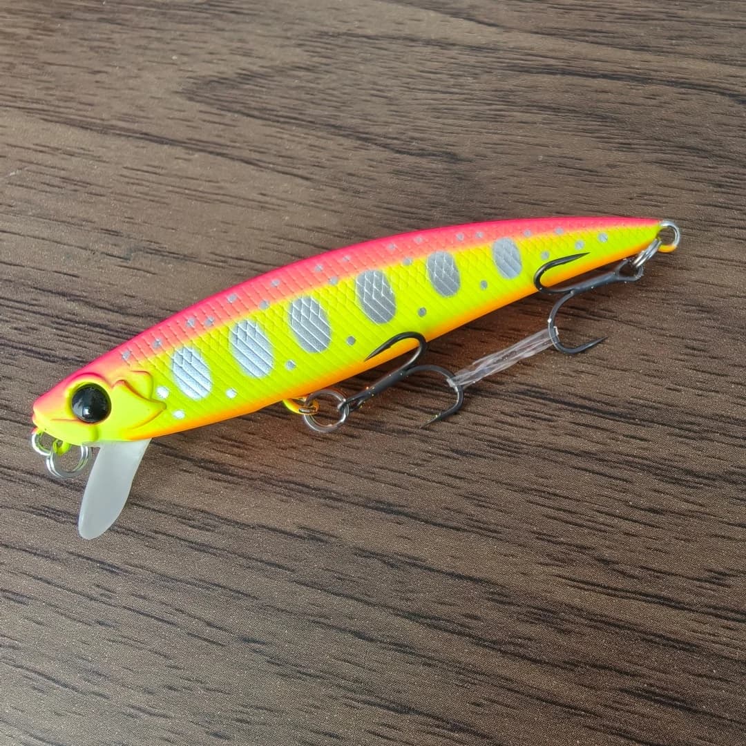 TSURINOYA INTRUDER 71S Trota Area Stream Pesca Affondamento Minnow 71mm 10g Gamma Profonda Richiamo di Pesca Stream Pesce Roccia Esca per Pesci Finti