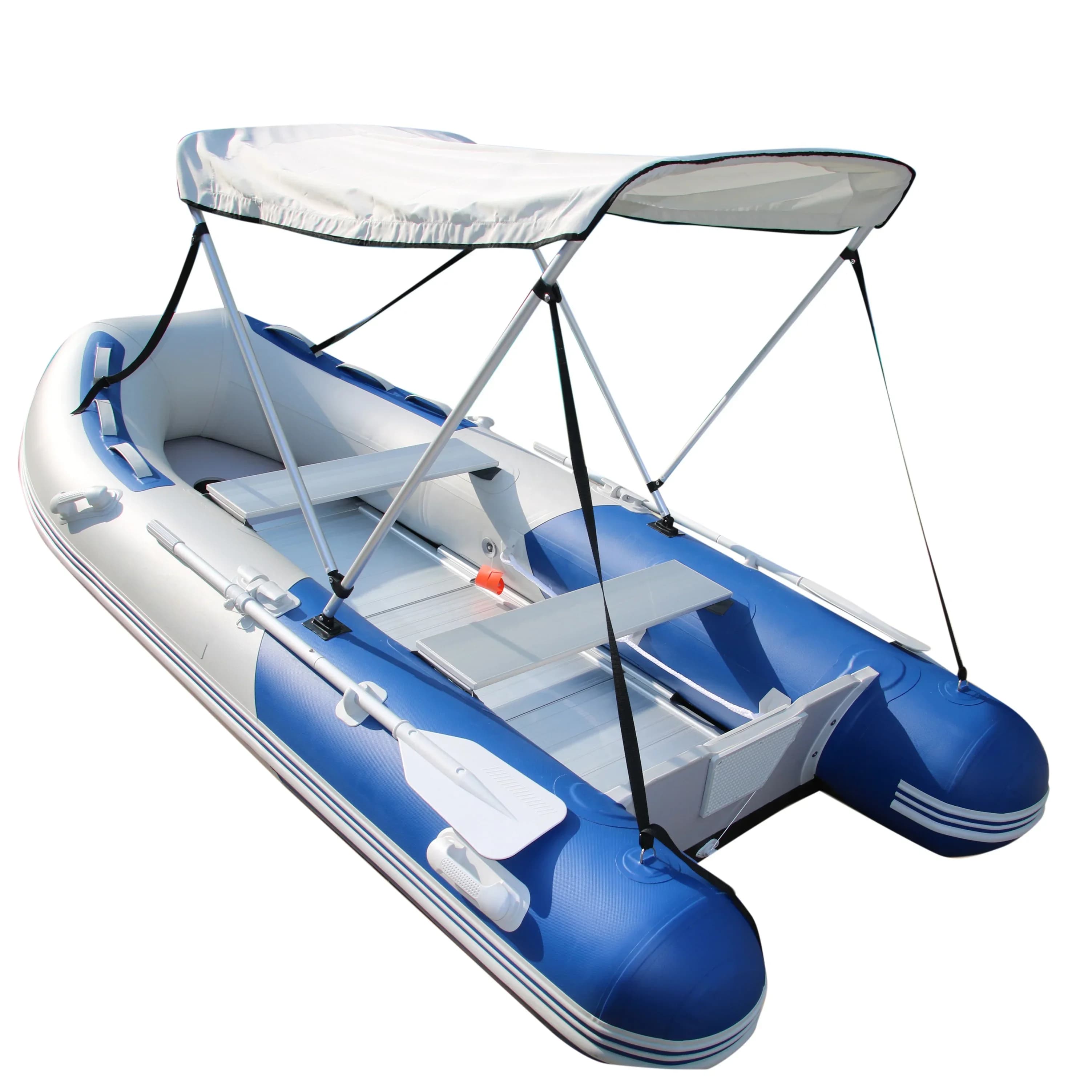 Barche sportive gonfiabili Go Boat da 10,8 piedi GTS330 con vassoio di ancoraggio abbinato a jet ski e motore fuoribordo