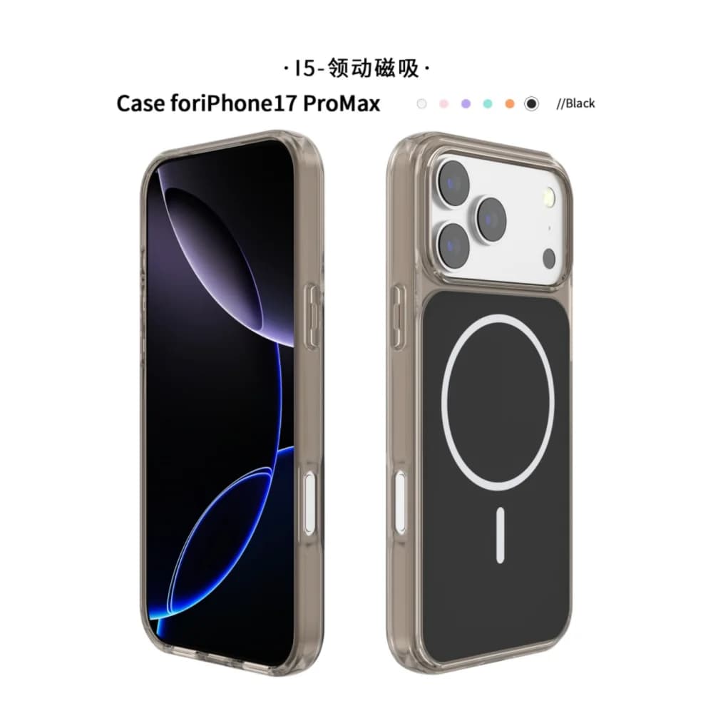 For iPhone 17 Pro Max Phone Case iPhone Air 14 15 16 17 Pro Max Translucent Candy Color Matte Shockproof Protective Bumper Cover