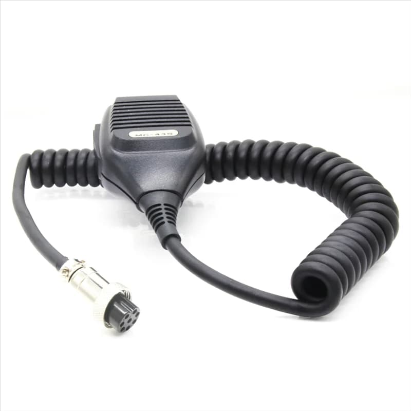 B02B-Microfono altoparlante manuale MC-43S rotondo 8 pin per Kenwood radio bidirezionale Walkie Talkie TS-480HX TM-231