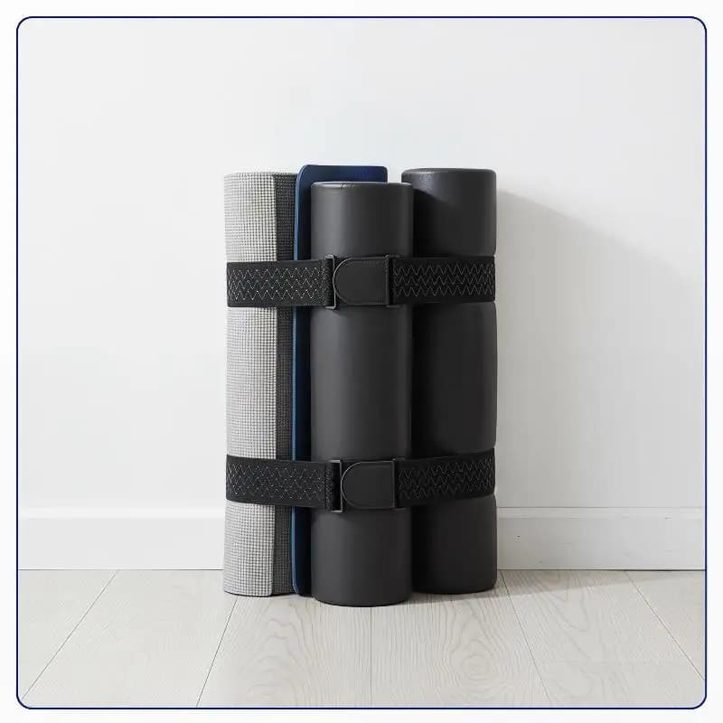 Anti-Slip Reusable Bundling Straps Elastic Adjustable Multipurpose Securing Ties for Luggage Straps Moving House Use