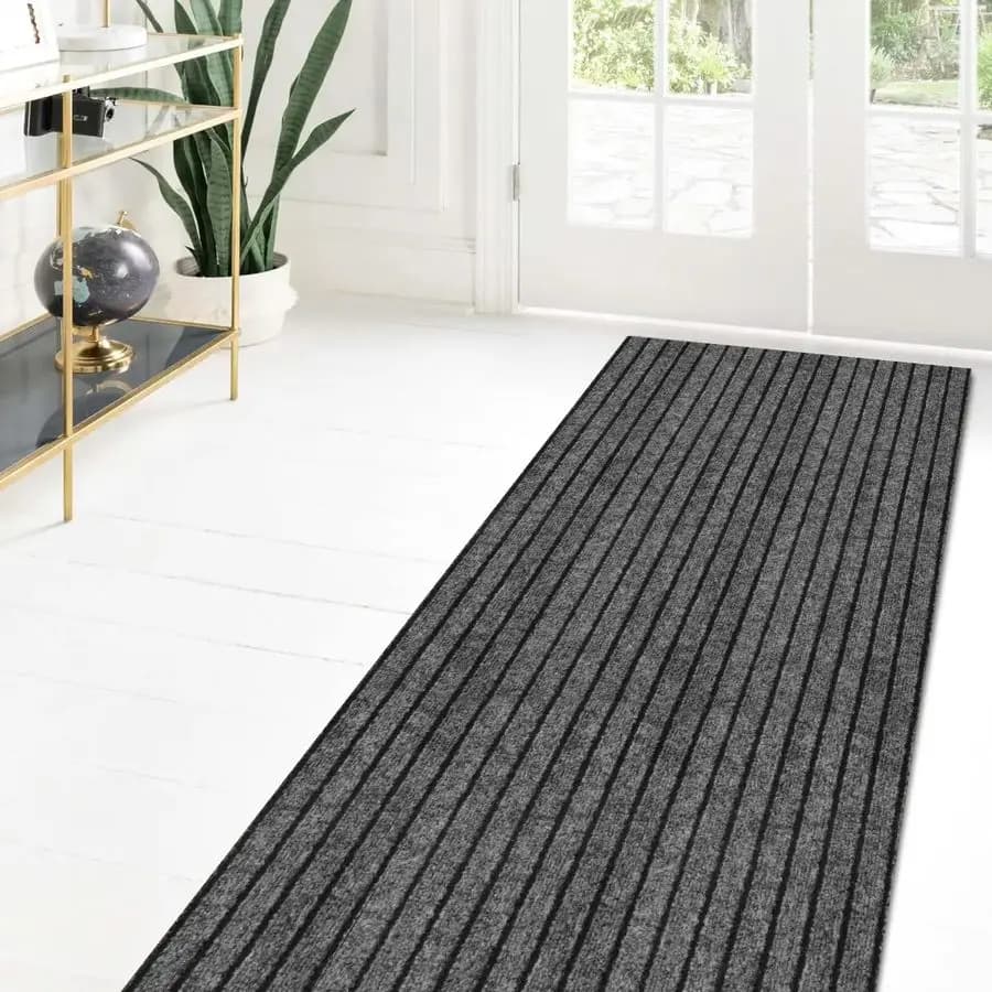 Runner Carpet 2 ft x 7 ft, 282ft, per hallway, entrance hall, kitchen, garage, laundry, with non-slip rubber back