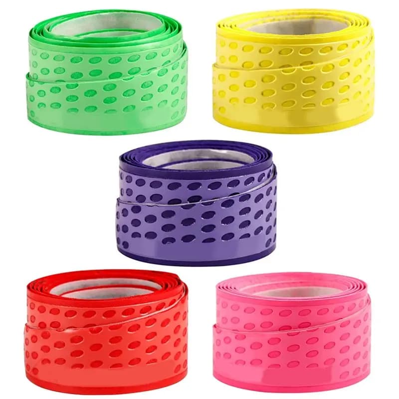 HOTB72A Overgrip Antiscivolo per Tennis e Padel, Nastro per Impugnatura Racchetta, 5 Pezzi, Nastro Adesivo per Tennis, Fascia Assorbente per Allenamento all'Aperto