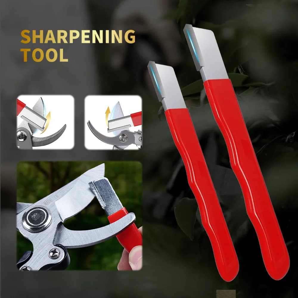 Portable outdoor scissors Sharpeners Metal knife Potting Stone for sharpening Tools for sharpening portable garden scissors