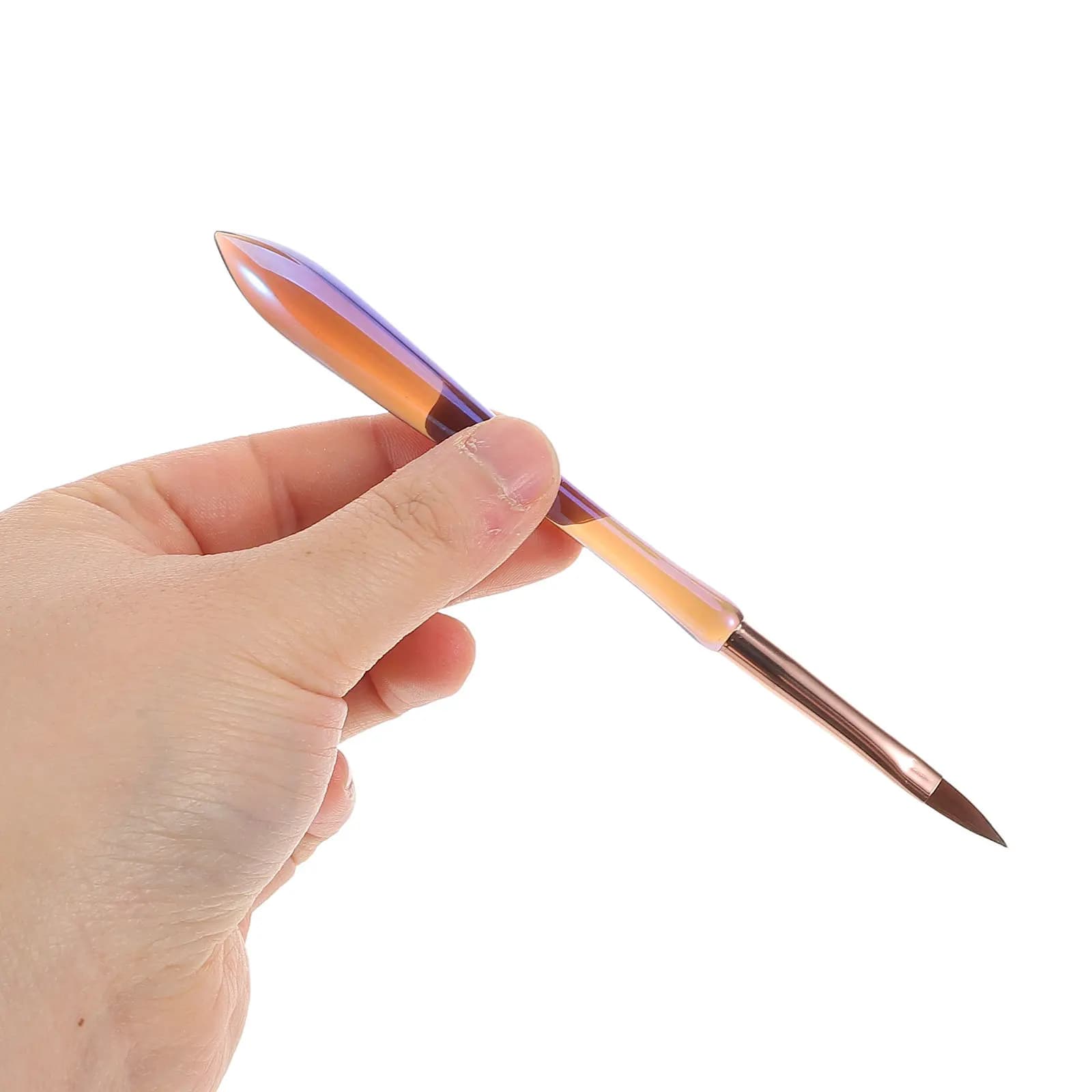 Set di 4 Penne per Nail Art, Pennelli di Precisione per Strisce, Penne per Gel Polish, Strumenti per Decorazione Unghie Fai-da-Te per Uso Domestico e Professionale