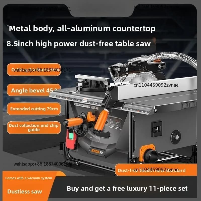 Dust-free Saw Woodworking Special Push Table Saw Solid Wood Multi-functional All-in-one Machine Wood Board Cutting Machine