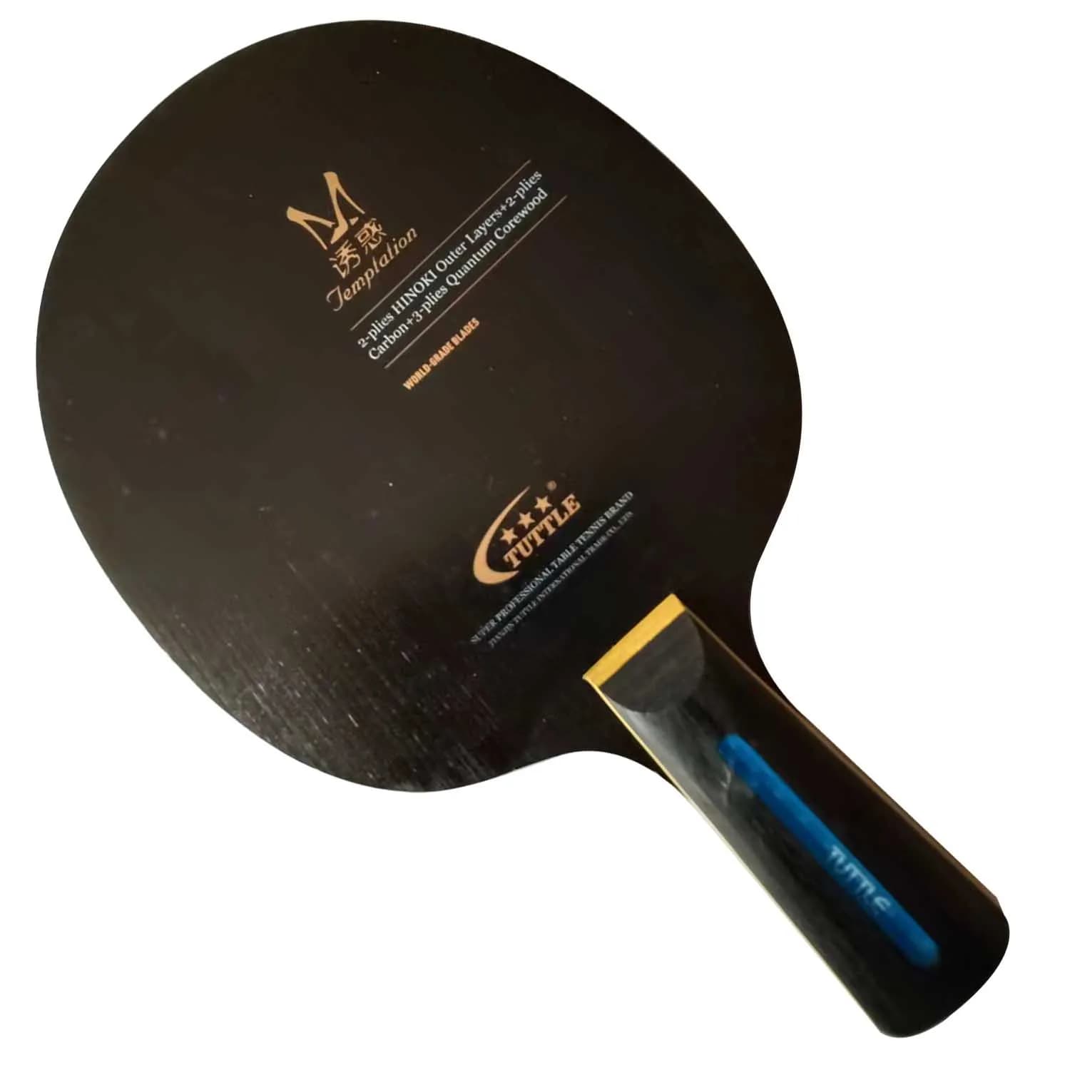 Racchetta da ping pong originale TUTTLE Jemptation penhold short CS Table Tennis Blade