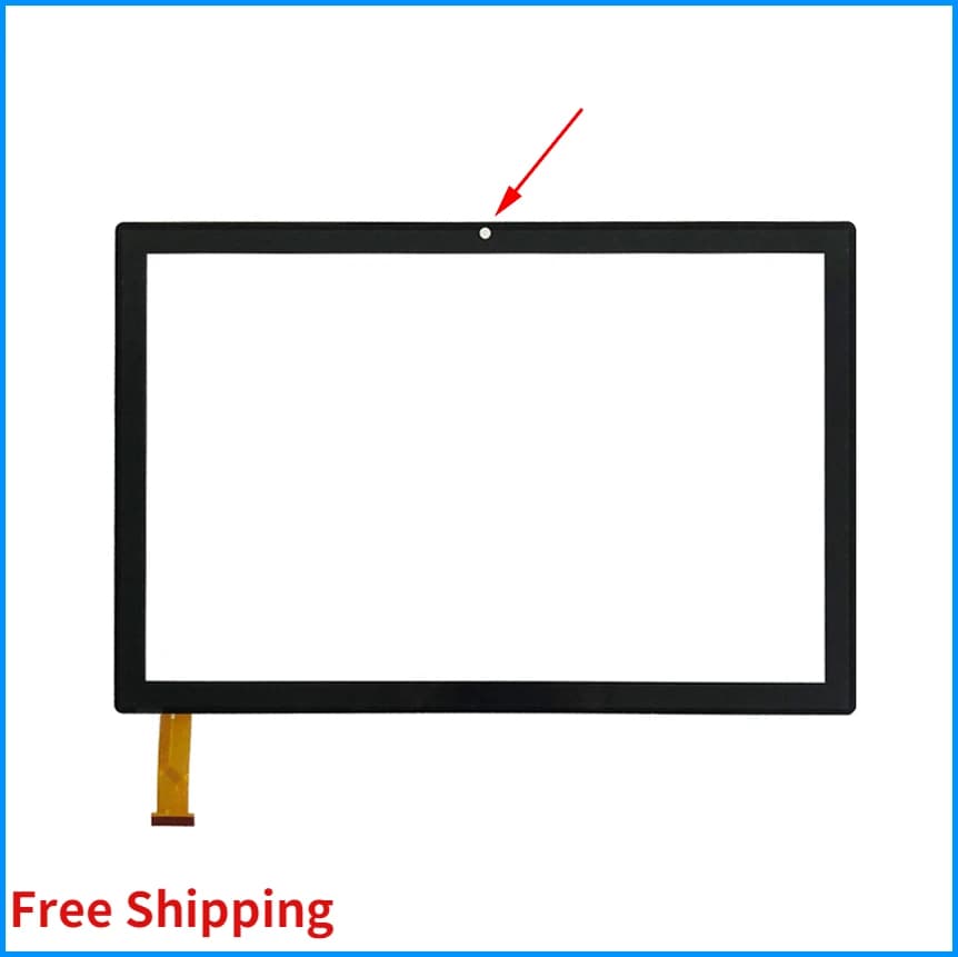 Nuovo touchscreen per parti di riparazione del pannello touchscreen Blackview Tab 8 / 8E da 10.1 ''pollici per Blackview Tab 8 Touch Panel