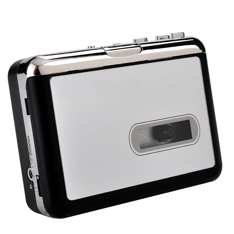 Lettore di cassette portatile Walkman USB Cassette Nastri Musica Convertitore audio a MP3 Risparmia nastro file MP3 a USB Flash U Drive