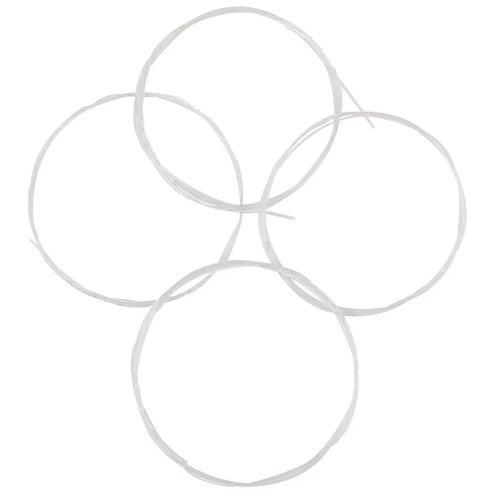 4 corde in nylon robuste per ukulele, di lunga durata, indeformabili, dal suono potente, chiaro e brillante, ideali per ukulele