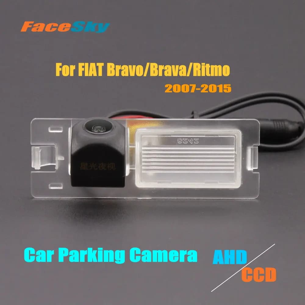 Car Camera for FIAT Bravo/Brava/Ritmo 2007-2015 Rear View Dash Cam AHD/CCD 1080P Parking Picture Accessories
