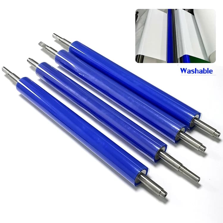 Rullo Adesivo in Silicone Blu per Rimozione Pelucchi, per Macchine PCB SMT ALLESD