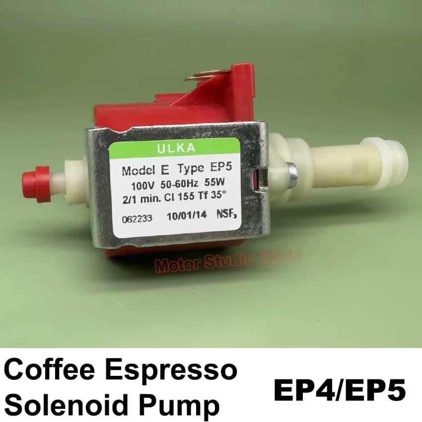 ULKA EP4/EP5 55W AC 100V 50-60HZ pompa a solenoide elettromagnetica a stantuffo per acqua per macchina da caffè