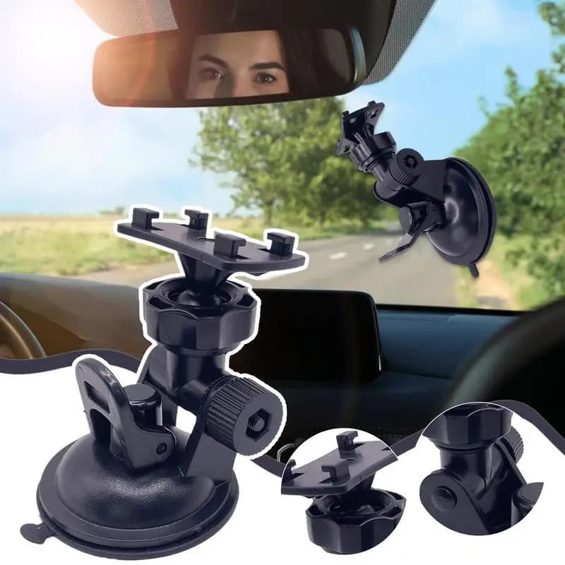 Support for dashboard camera spare suction Car camera support Adjustable angle Interior accessories for quick release cars