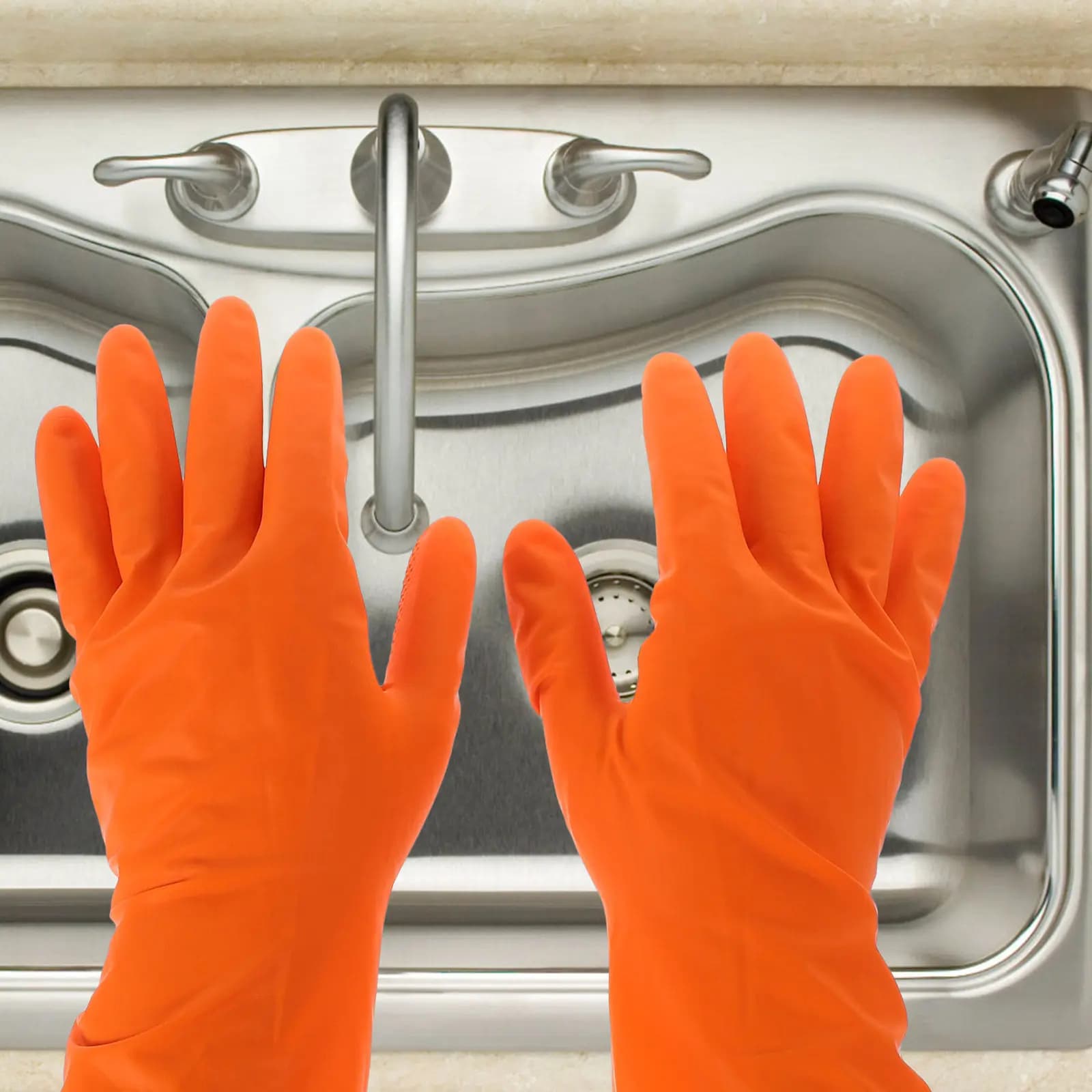 3 paia di guanti impermeabili per lavare i piatti, per la pulizia delle piccole esigenze domestiche delle donne