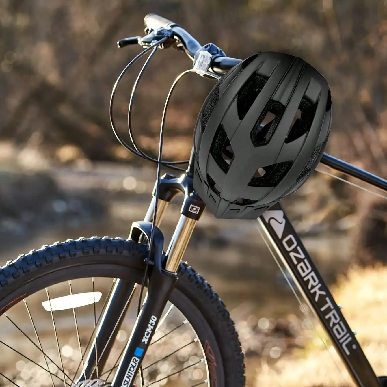 Adult Bike Helmet, Black Ages 14+
