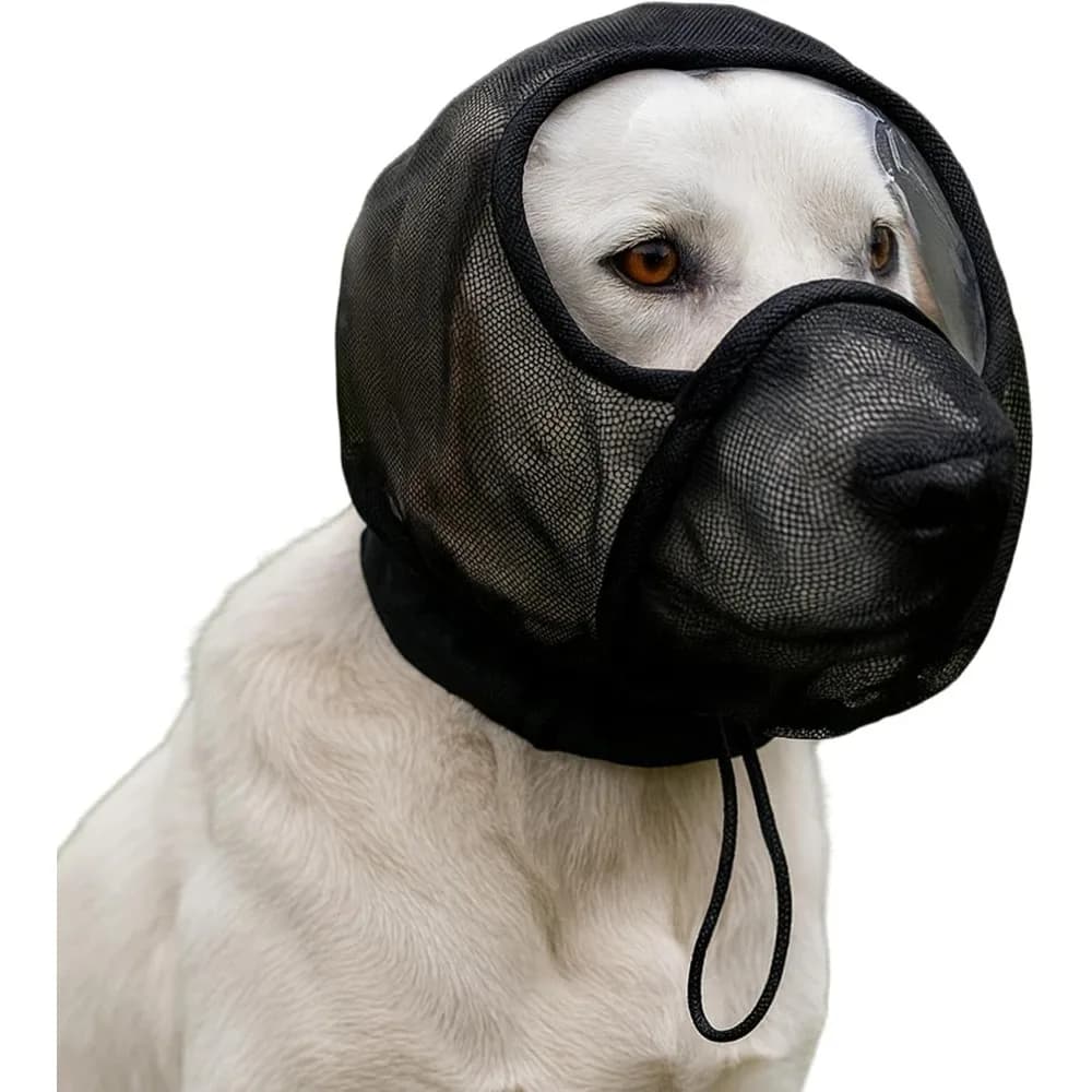 Soft Muzzle for Dogs Mesh Anti-Barking Guard | Dog Muzzle To Prevent Biting for Puppy Home Travel Walking Outdoor Camping
