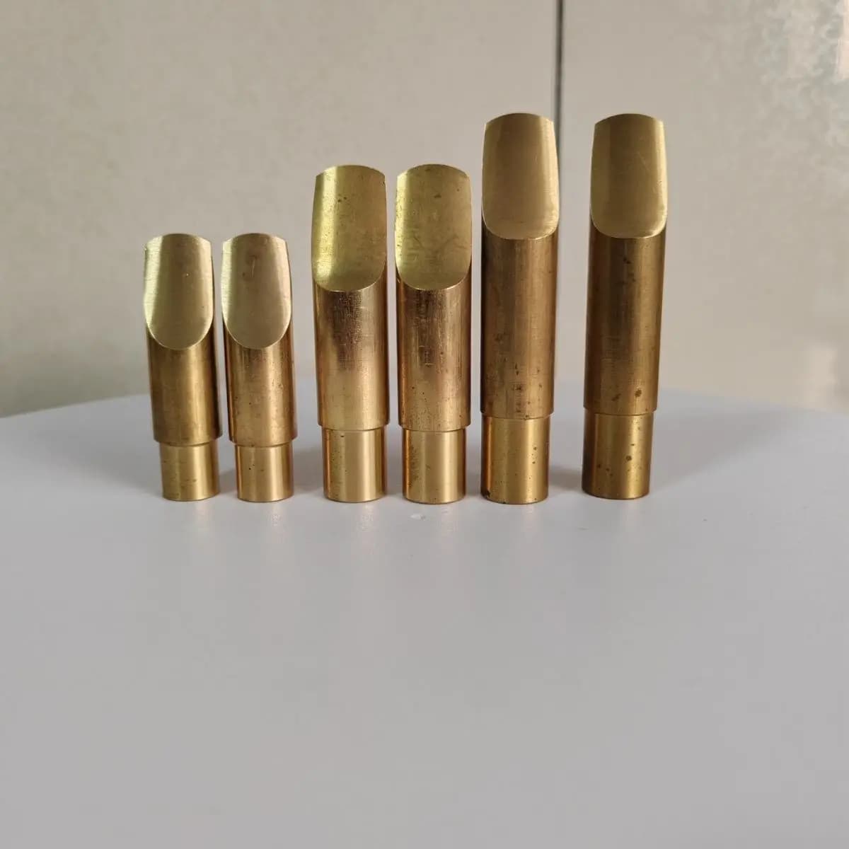 Saxophone unfinished mouthpieces: alto, soprano, tenor