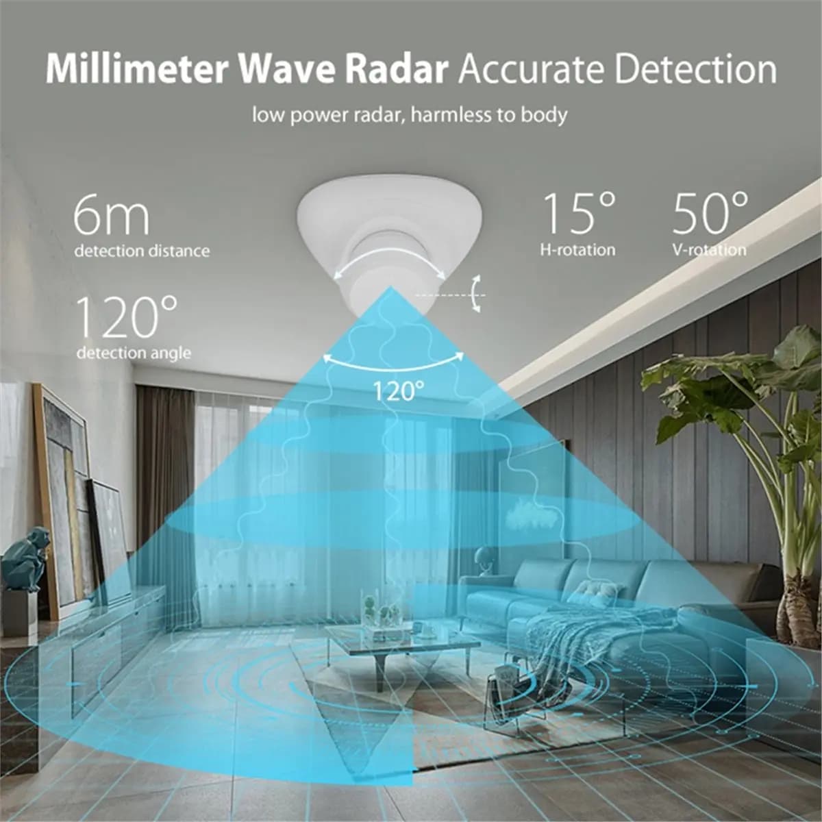 【AT48】 NUOVO Sensore di Presenza Umana Tuya Zigbee con Rilevatore Radar a Onde Millimetriche 24G e Sensore di Movimento PIR Compatibile con App Smart Life e 2mqtt Home