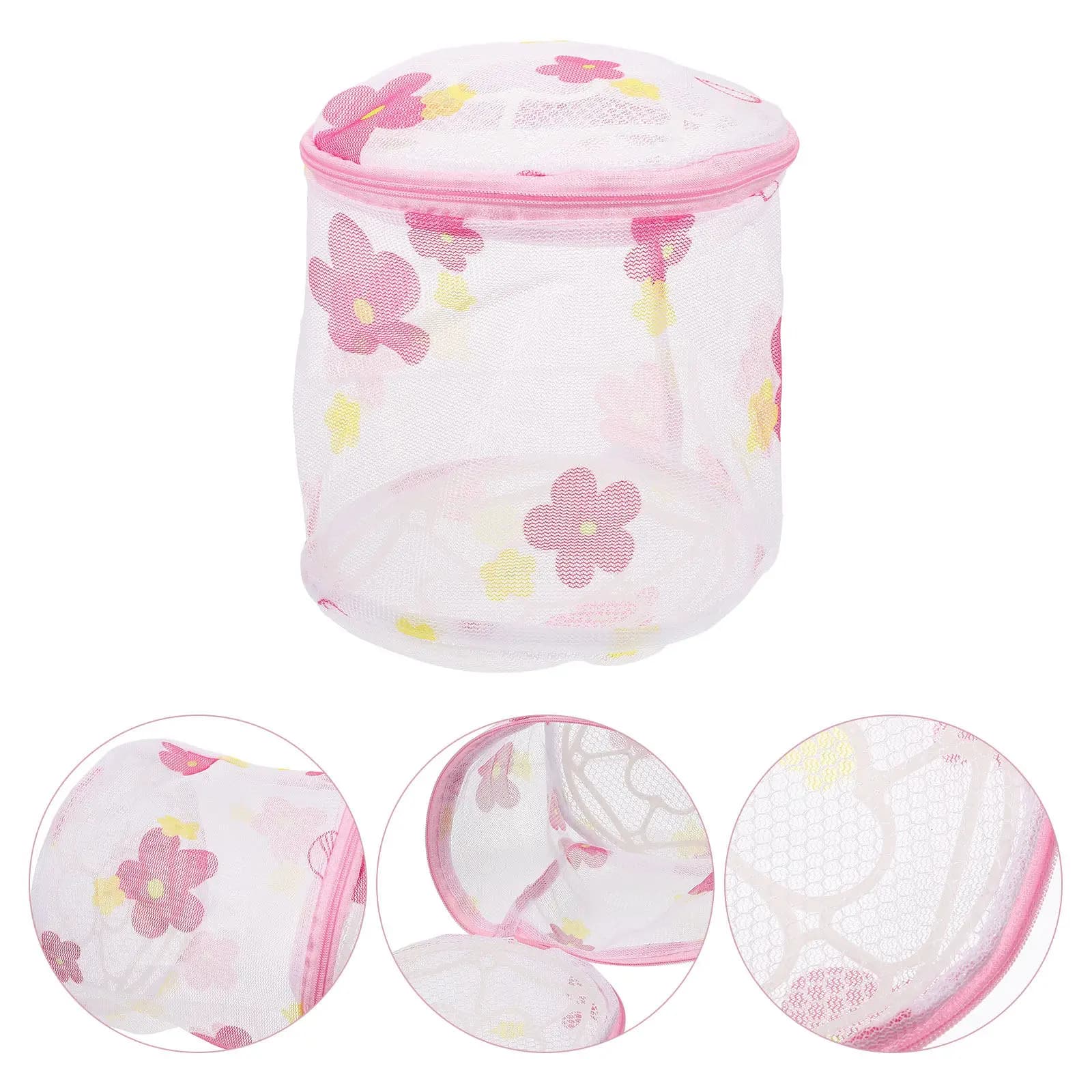 4Pcs Laundry Bags Mesh for Lingerie Bra Underwear Delicates Socks Stockings Washing Machine Wash Bag Strong Zipper Rust