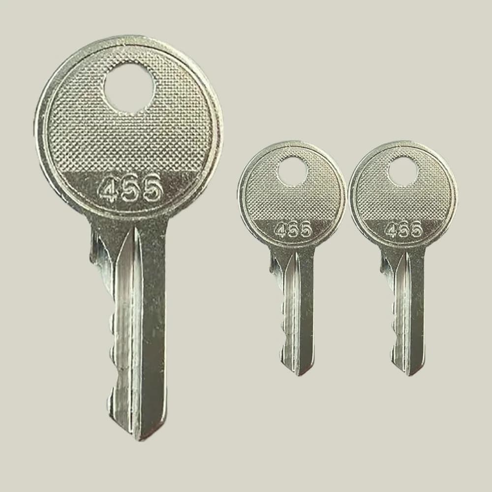 455 Key Round Head for Ronis ELI80-0100 Bobcat Genie Vermeer Skyjack Snorkel Upright