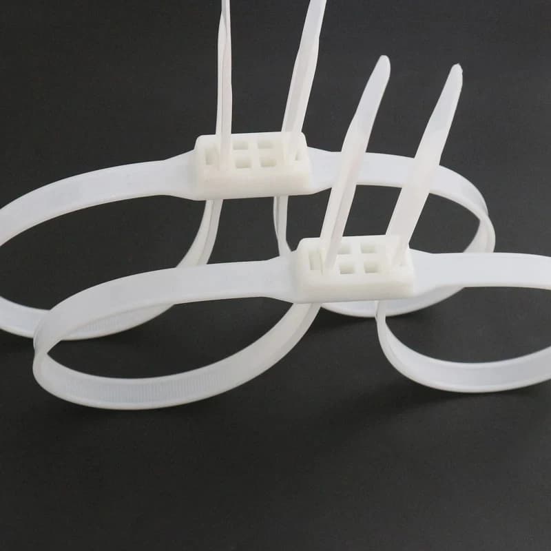 12X500/700/900MM Manette usa e getta FlexPlastic Polizia Doppio polsino Zip autobloccante Fascette in nylon Restrizioni Nastro vincolante