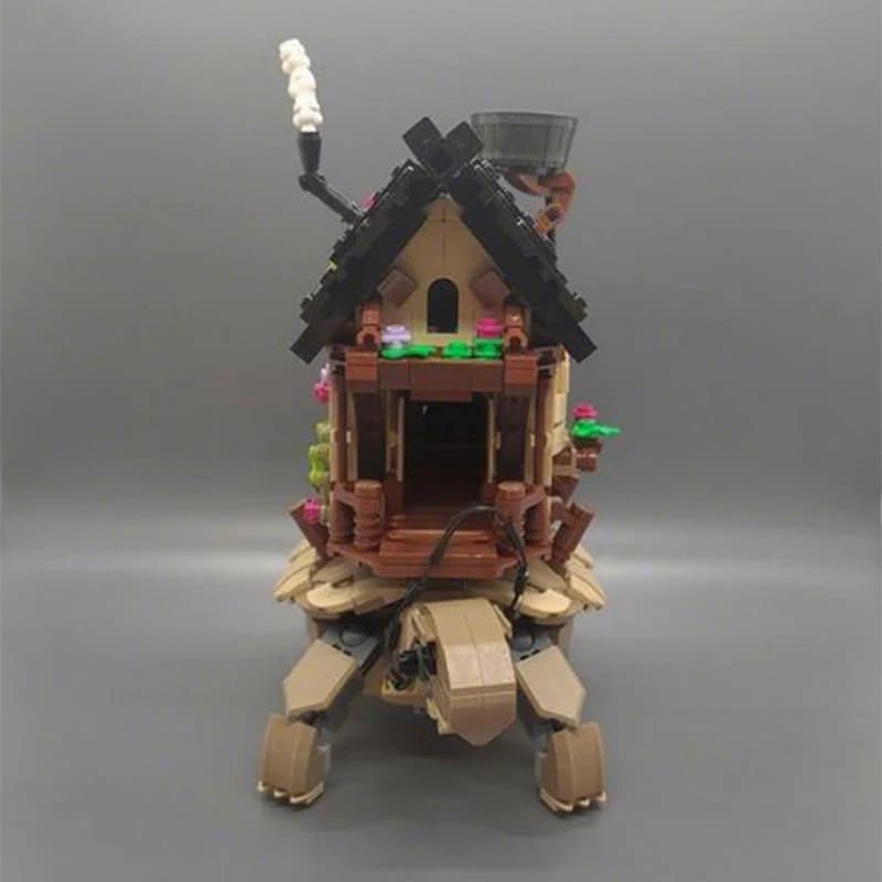 Set di Costruzioni MOC da 726 Pezzi, Modello Casa Tartaruga, Regalo di Natale, Giocattoli Architettonici, Idea Creativa Educativa, Mattoncini per Bambini, Assemblaggio Fai-da-Te