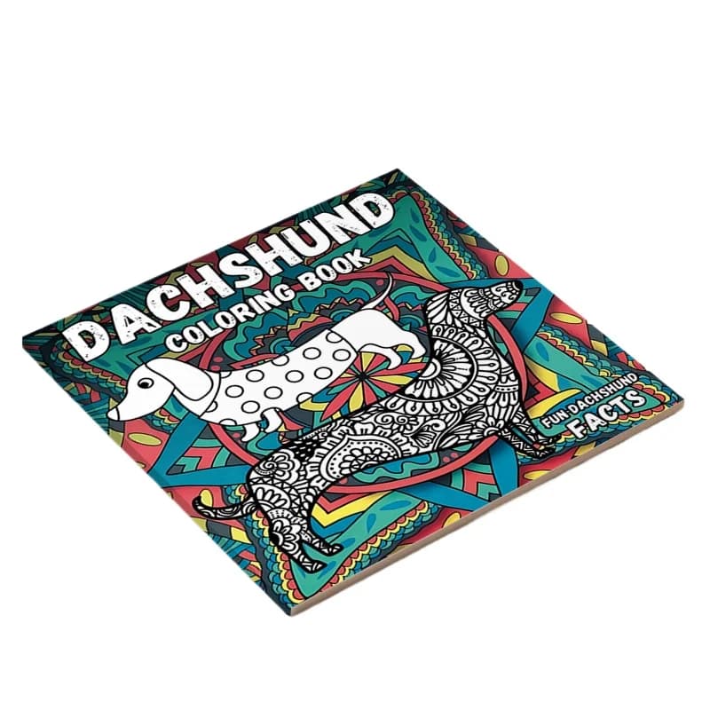 Hot 24 Pages Tracing Coloring Book Graffiti Hand Drawing Sketchbook Anti-Bleed Paper Notebook For Relax Leisure Creation