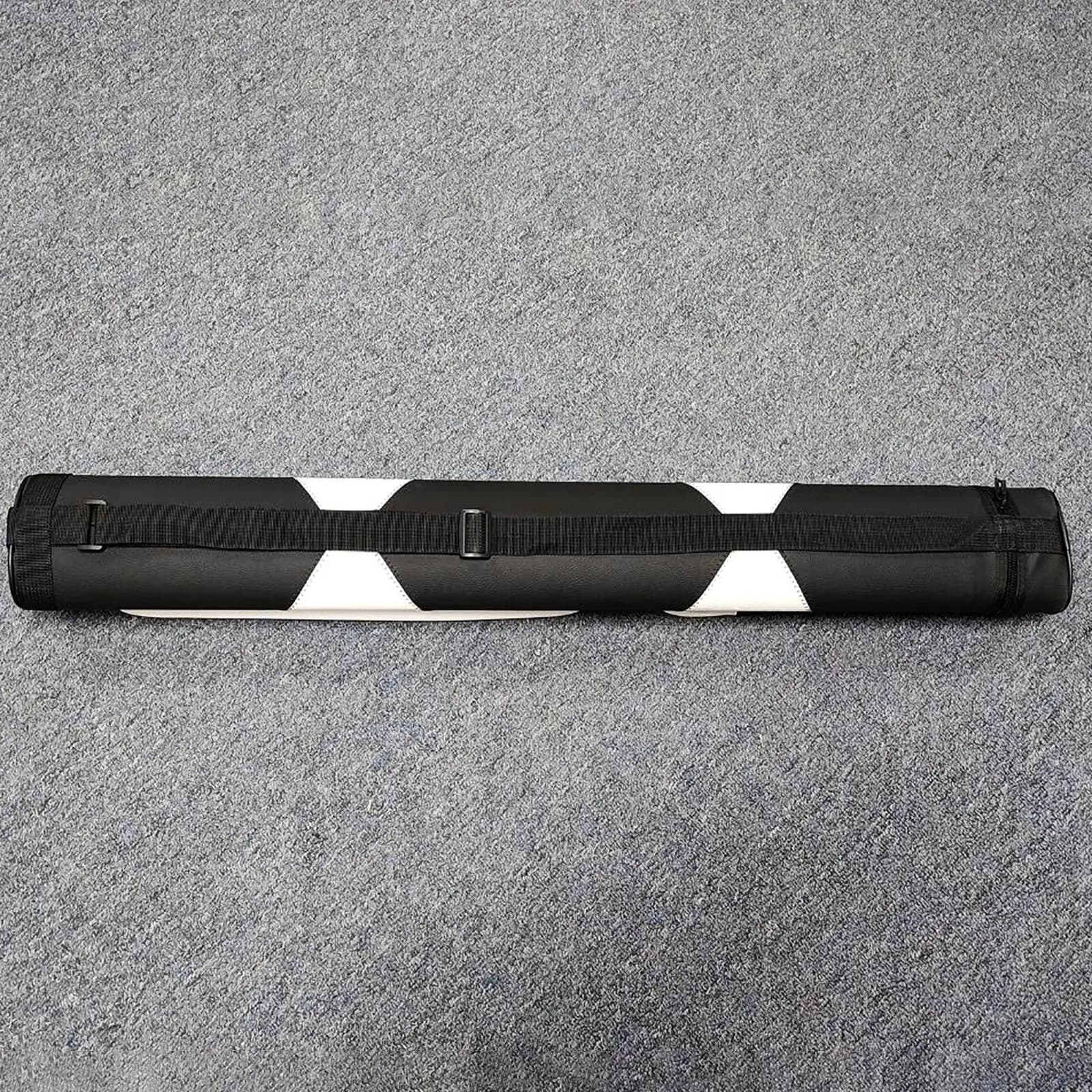 Custodia per Stecche da Biliardo 2x2, Borsa Porta Stecche da Snooker 1/2, Leggera con Tasca Laterale e Tracolla, Accessori per Biliardo