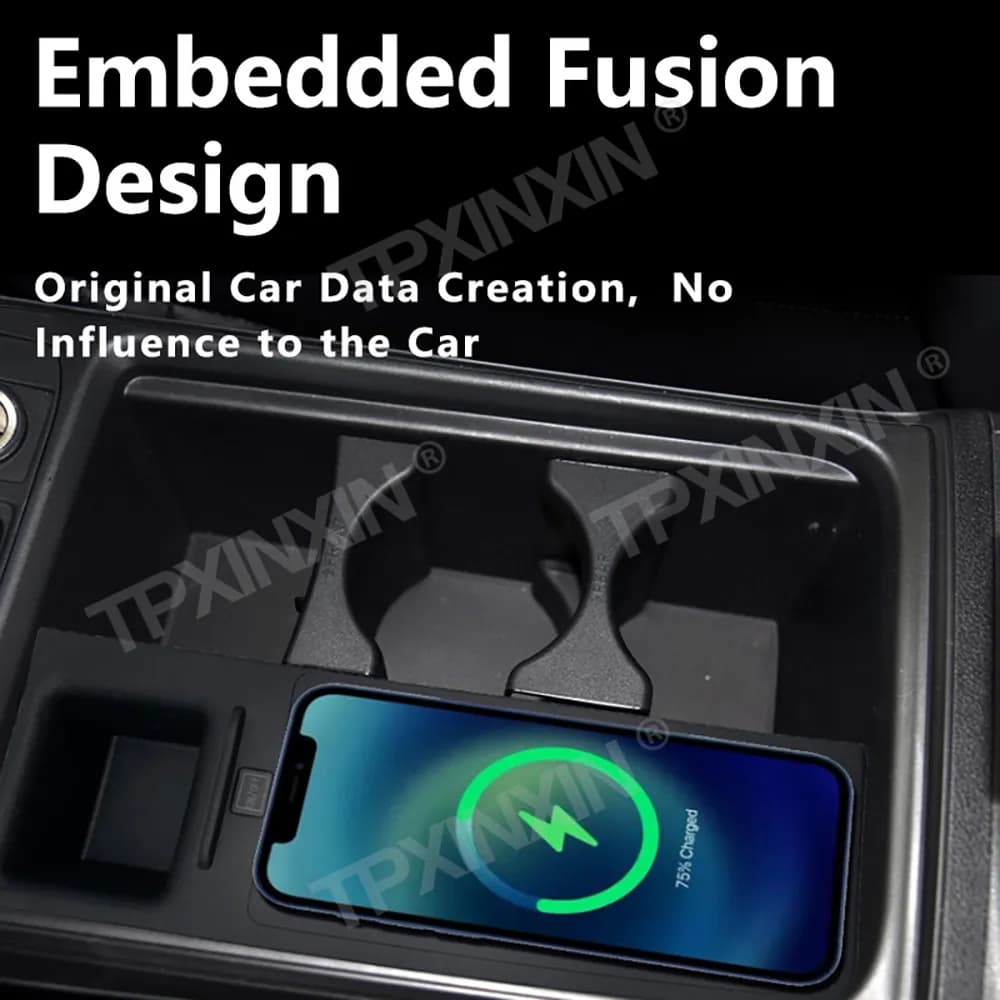 For Honda CR-V 4th 2014-2016 Quick QI Car Wireless Charger Fast Charging Intelligent Infrared Mobile Phone Dashboard