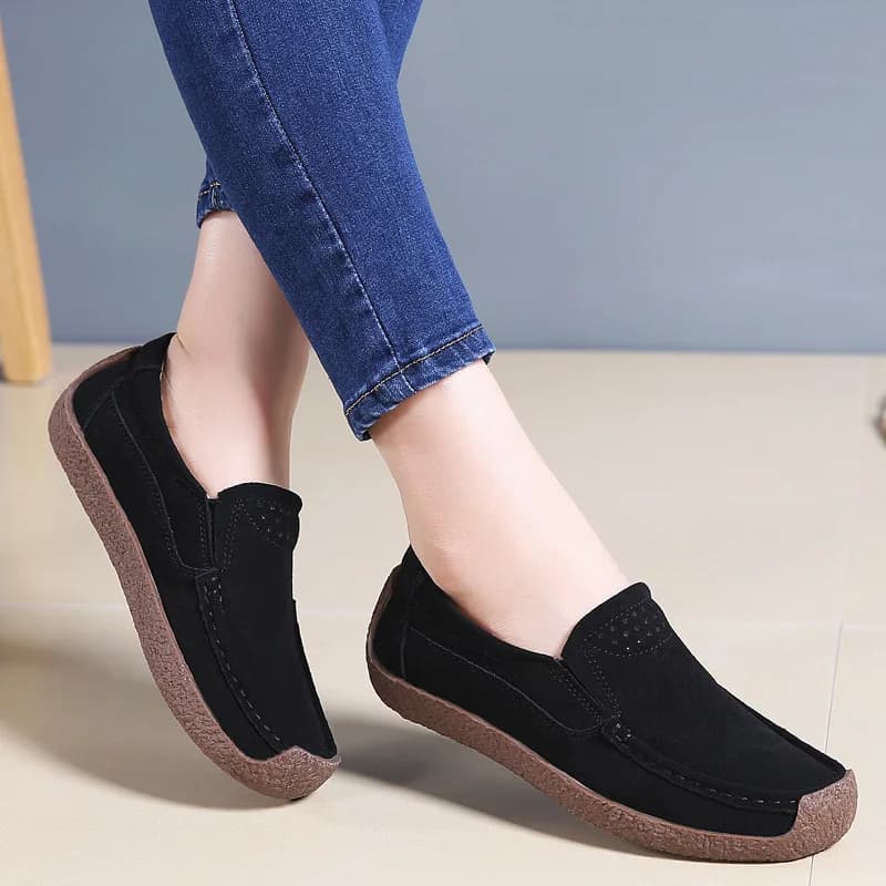 Large Size 2025 New Spring Singles Women Shoes With Sole Soft Doudou Women's Shoes Fashion Casual Women's Shoes 35-42