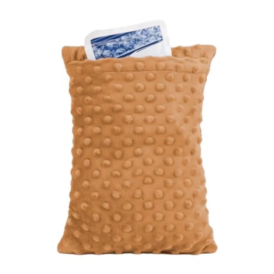 Abdominal Surgery Pillow with Pocket, Hysterectomy Pillow, Lumpectomy Recovery Item for Women, Small Cuchion Pad for Travel