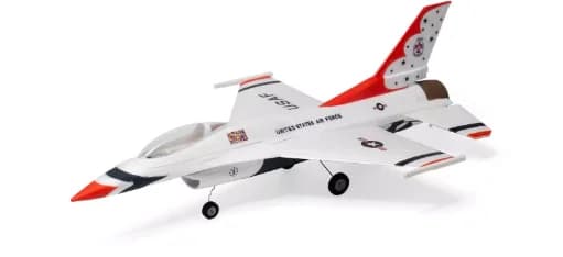 Aeromodello Micro RC F-16 Thunderbird con Ventola Intubata EDF da 30mm, Stabilizzatore Giroscopico, Jet Giocattolo 2S per Volo Esterno, Regalo Ideale per Ragazzi
