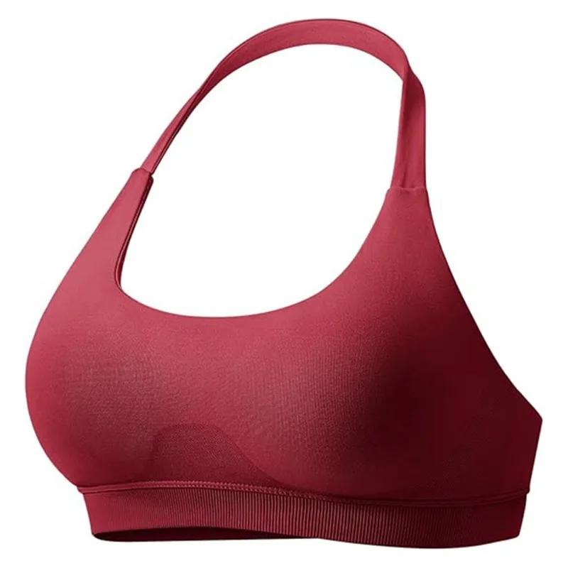 Reggiseno Sportivo Estivo da Donna Senza Cuciture, Top Halter ad Alto Supporto, Push-up, Schiena Aperta, Abbigliamento da Palestra, Fitness, Yoga, Allenamento, Intimo
