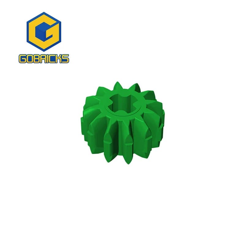 Gobricks assembla particelle 32270 12 ingranaggi diametro esterno per blocchi di costruzione parti mattoni educativi elettrici fai da te giocattoli per bambini