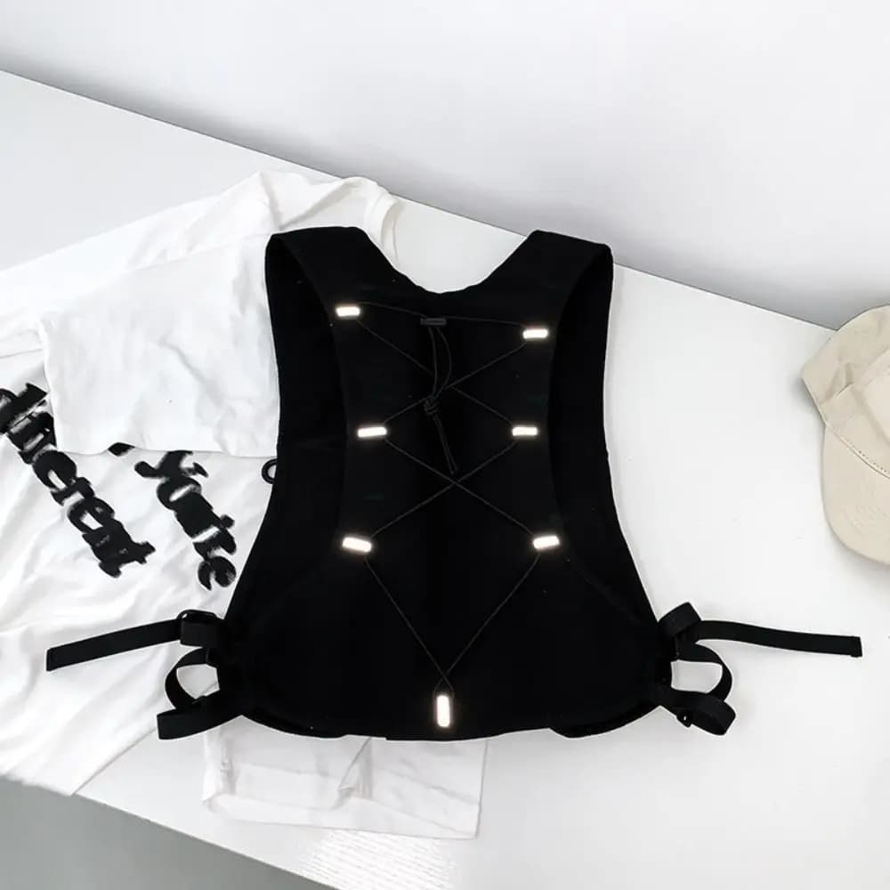 Waterproof Reflective Race Vest, Adjustable Multifunctional Hydrating Bag, Breathable and Practical