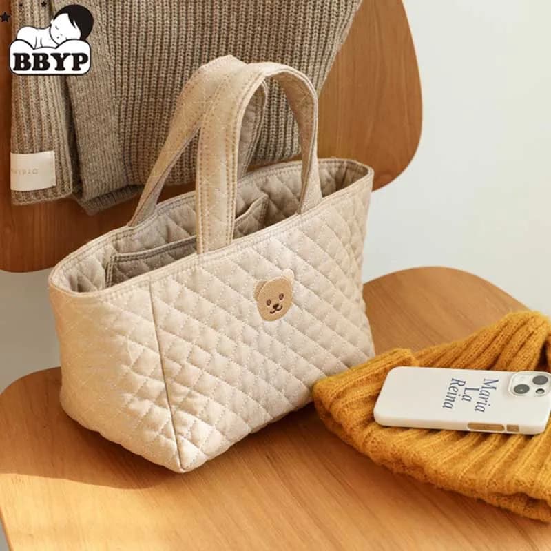 Borsa per pannolini per bambini in cartone animato Borse per pannolini per passeggino per auto Borse per mamma per mamma Organizzatore per neonati Borsa da viaggio per madre e bambino