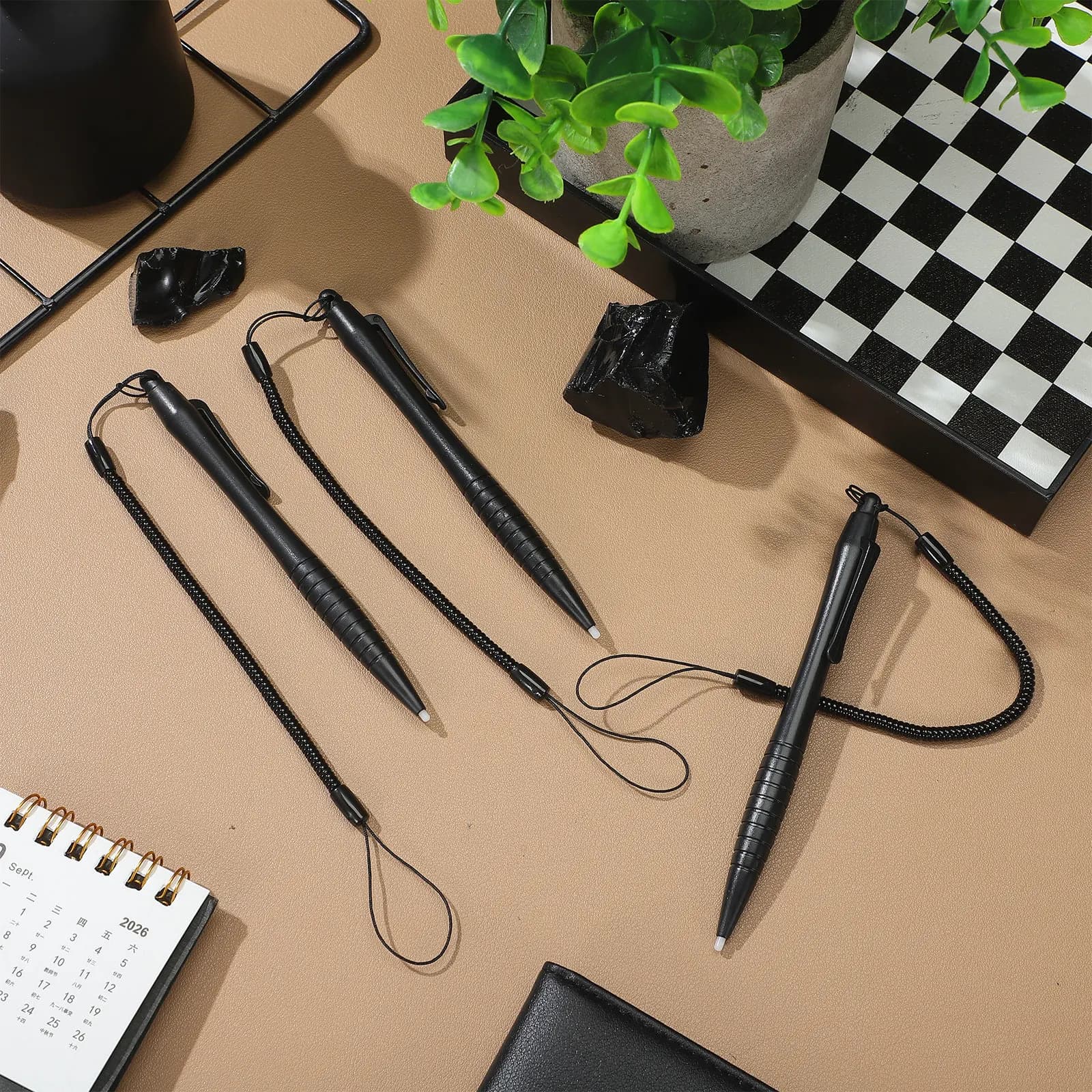 Penne stilo resistenti da 3 pezzi per dispositivi touchscreen, per disegnare, schizzi, laptop, tablet, cellulare, antigraffio
