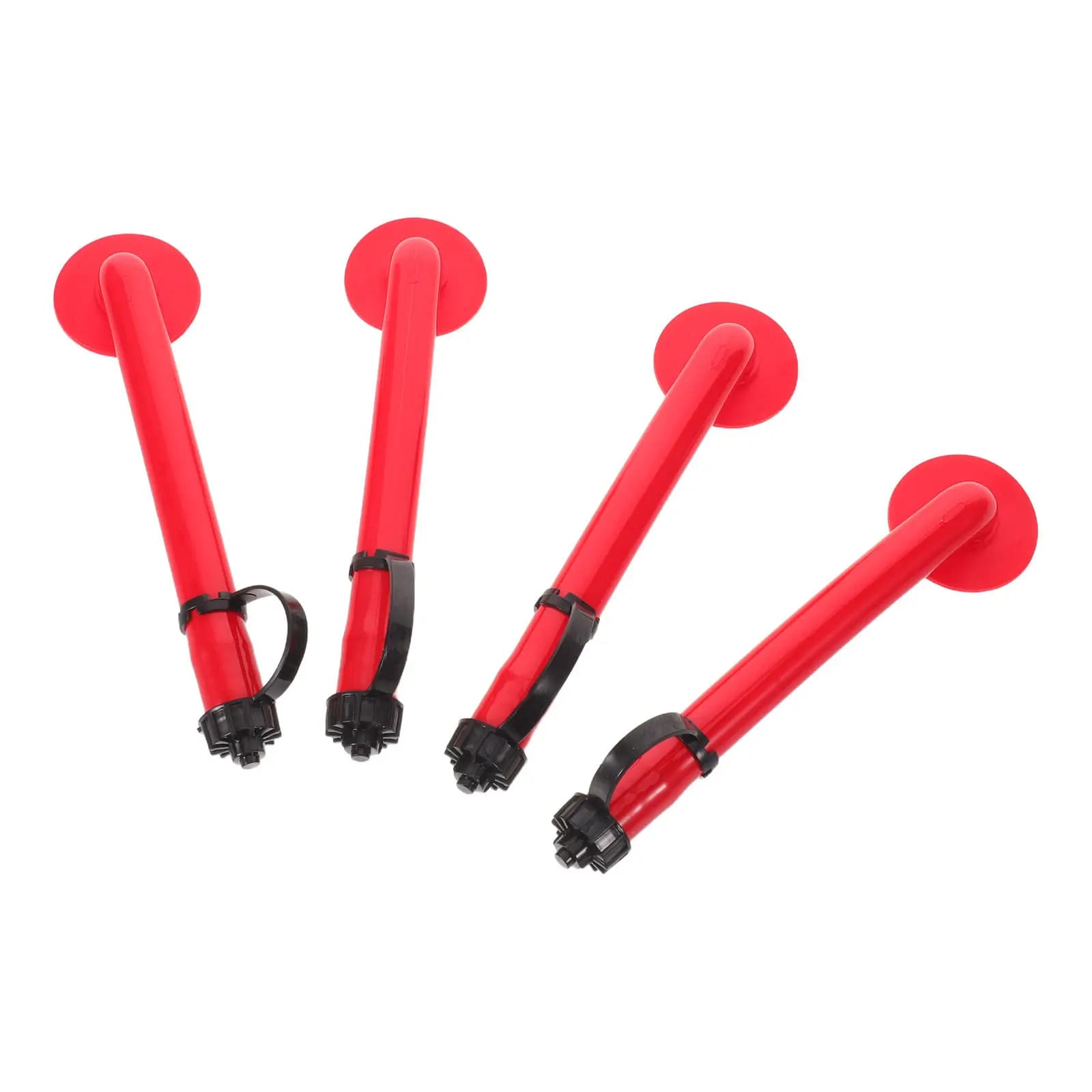 4Pcs Inflatable Hose for Life Jackets One-Way Valve Tpu Blowing Tube Replacement Inflation Hose for Safety Gear Buoyancy Vests