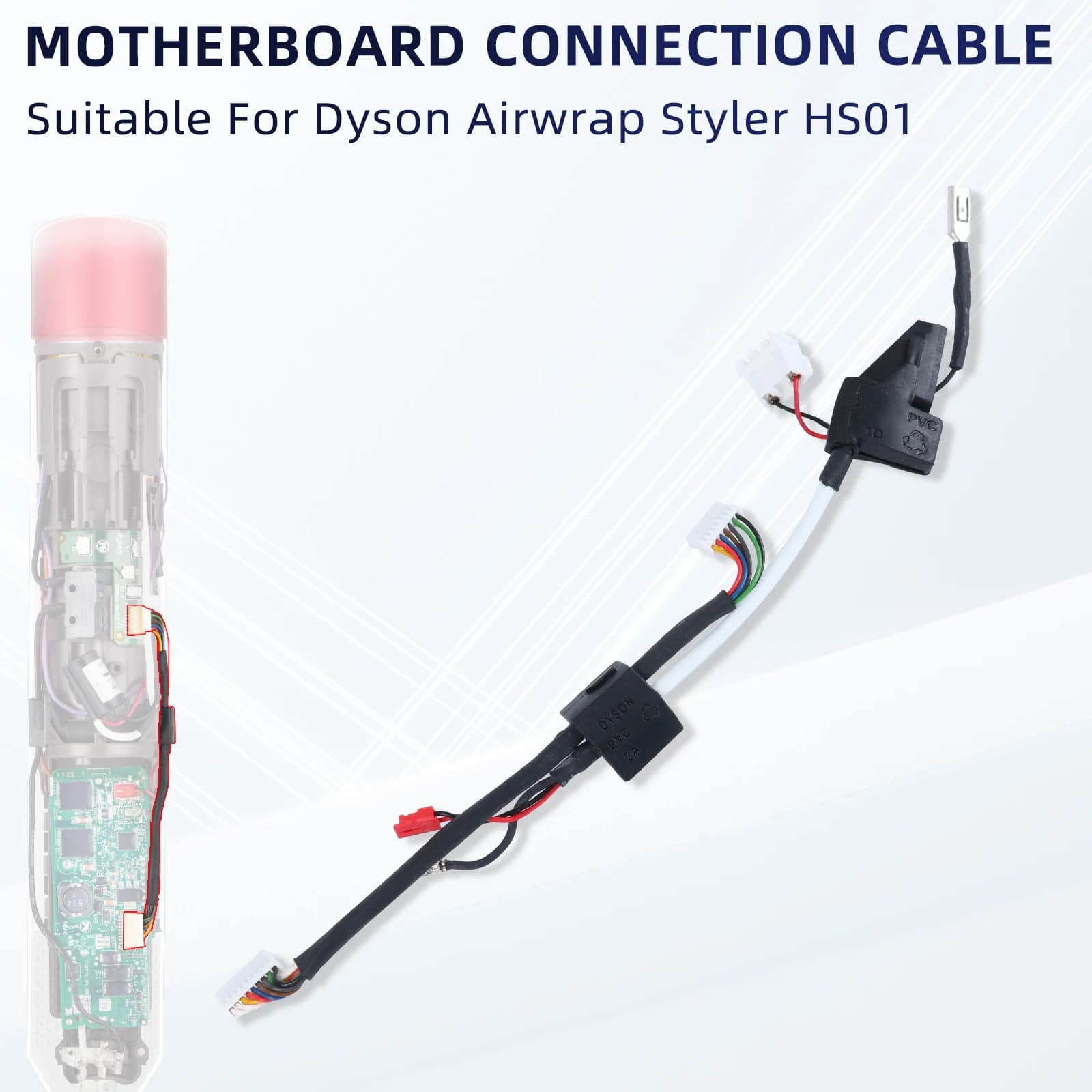 Connection cable for motherboard Dyson Airwrap Styler HS01, spare parts for repair