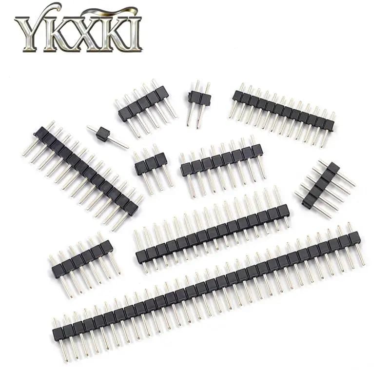 20-50 Pz 2.54mm 1X40P 2*40 Pin header PCB Board Pin Header Connector Strip Pinheader 2/3/4/5/6/8/10/12/15/20/40Pin Per Arduino